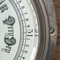 Antique English Brass Ships Bulkhead Barometer 7