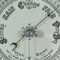 Antikes englisches Schottometer Barometer aus Messing 5