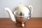 Bauhaus Era Silver Plated Globe Teapot From WMF, 1930s 2