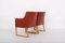 Oak and Leather Model 3246 Armchairs by Børge Mogensen for Fredericia, Set of 2 2