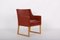Oak and Leather Model 3246 Armchairs by Børge Mogensen for Fredericia, Set of 2 14