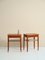 Tables de Chevet Vintage Scandinaves, Set de 2 4