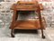 Vintage Oak Veneer Serving Cart, 1970s 1