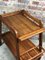 Vintage Oak Veneer Serving Cart, 1970s 4