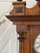 Antique Victorian Carved Walnut Wall Clock by Gustav Becker, Vienna 8