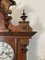 Orologio da parete vittoriano antico in legno di noce intagliato di Gustav Becker, Vienna, Immagine 5