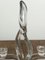 Candelabros vintage en forma de llama de cristal, años 60. Juego de 2, Imagen 8