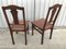 Art Nouveau Leather Chairs, 1920s, Set of 2 21