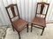 Art Nouveau Leather Chairs, 1920s, Set of 2 2