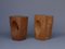 Contemporary Sculptural Carved Wooden Stools, Set of 2 9