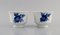 Blue Flower Angular Cups Without Handles from Royal Copenhagen, Set of 2 3