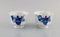 Blue Flower Angular Cups Without Handles from Royal Copenhagen, Set of 2 2