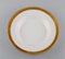 Weiße No. 607 Deep Plates Teller aus Porzellan von Royal Copenhagen 2