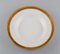 White No. 607 Deep Plates in Porcelain from Royal Copenhagen 2