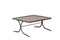 Industrial Style Coffee Table in Silver & Leather, 1970s 1