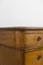 Schreibtisch aus Kiefernholz mit zwei Sockeln, 1880er 6