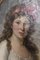 Retrato de una mujer joven, década de 1800, óleo sobre lienzo, enmarcado, Imagen 5