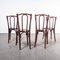 Bentwood Dining Chairs from Fischel, 1930, Set of 4, Image 4