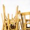 French Blonde Slim Back Bentwood Dining Chair from Baumann, 1950s 4