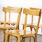 French Blonde Slim Back Bentwood Dining Chair from Baumann, 1950s 2