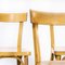Französische Französische Esszimmerstühle aus gebogenem Holz von Baumann, 1950er, 6er Set 7