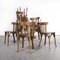 Bentwood Walnut Dining Chair from Baumann, 1950s, Set of 12 7