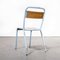 French Powder Blue Dining Chair from Tolix, 1950s, Set of 8 9