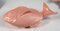 Salmon Colored Plates, Set of 15 6