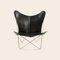 Black and Steel Trifolium Chair by Ox Denmarq 2