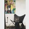 Schwarzer Trifolium Stuhl aus Stahl von Ox Denmarq 3
