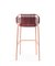 Purple Cielo Bar Stool by Sebastian Herkner, Set of 4 4