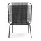 Black Cielo Lounge High Chair by Sebastian Herkner, Set of 4 4