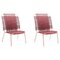 Purple Cielo Lounge High Chair by Sebastian Herkner, Set of 2 1