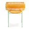 Honey Cielo Stacking Chair with Armrest by Sebastian Herkner, Set of 2 3