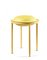 Tabouret Cana Jaune par Pauline Deltour, Set de 2 2