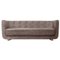 Sahara Sheepskin and Smoked Oak Vilhelm Sofa from by Lassen 1