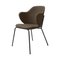 Brown Fiord Let Chair from by Lassen 2