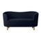 Blue and Natural Oak Raf Simons Vidar 3 Mingle Sofa from by Lassen, Image 2