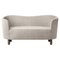 Beige and Smoked Oak Sahco Nara Mingle Sofa from by Lassen, Image 1