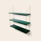 Green Indio Marble and Brass Morse Shelf by Ox Denmarq, Image 2
