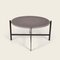 Large Cloudy Grey Porcelain Deck Table by Ox Denmarq 2