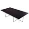 Large Black Marquina Marble and Steel Ninety Coffee Table by Ox Denmarq, Image 1