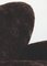 Poltrona The Tired Man in pelle di pecora color antracite di Lassen, set di 2, Immagine 9