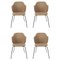 Brown Jupiter Chairs from by Lassen, Set of 4, Image 1