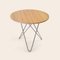 Oak Wood and Steel Dining O Table by Ox Denmarq 2