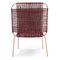 Purple Cielo Lounge High Chair by Sebastian Herkner, Set of 4, Image 4