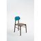 Chaise Bokken avec Structure en Hêtre Turquoise par Colé Italia, Set de 4 2