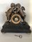 Marble Mantel Clock With Bronze Figures 5