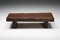 Rustic Solid Wood Wabi-Sabi Coffee Table, 1920s 2