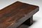 Rustic Solid Wood Wabi-Sabi Coffee Table, 1920s 7